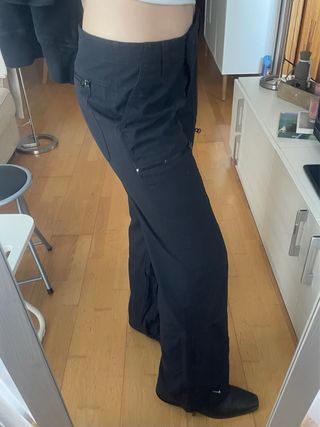 Pantalones Nike Tiro Bajo Negros