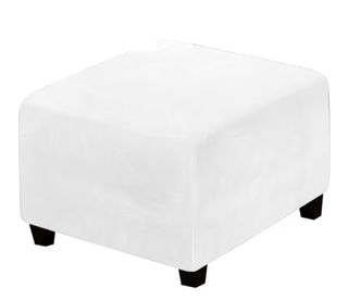 Funda para Puff/Taburete Reposapiés Terciopelo Bla
