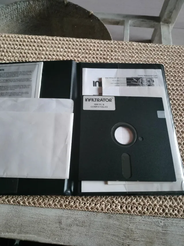 Videojuego Infiltrator 5 1/4 U.S. Gold