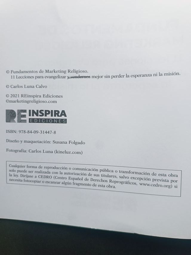 Fundamentos de marketing religioso 11 lecciones...