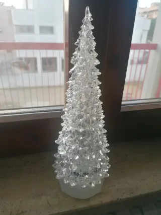 Alberello di Natale trasparente