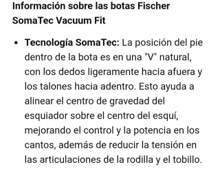 Botas de esquí ski Fischer W+ Vacuum