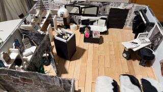 Maqueta Peluquería Miniatura