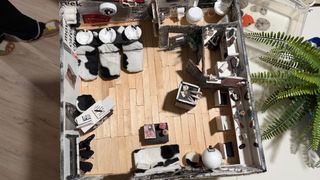 Maqueta Peluquería Miniatura