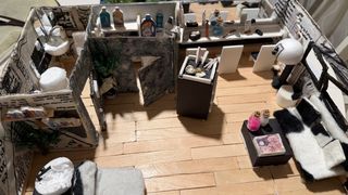 Maqueta Peluquería Miniatura