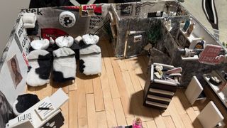 Maqueta Peluquería Miniatura