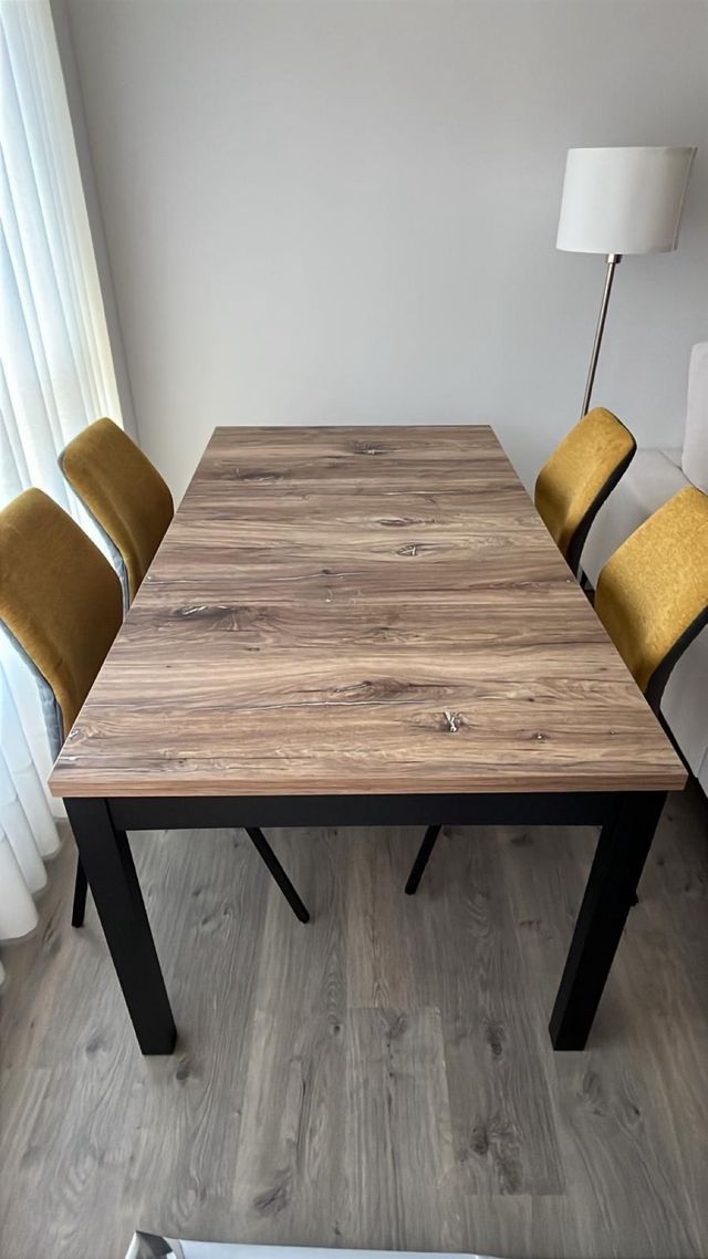 Mesa Comedor 160x90cm + 4 Sillas