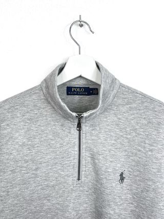 Sudadera Polo Ralph Lauren 1/2 Cremallera Gris