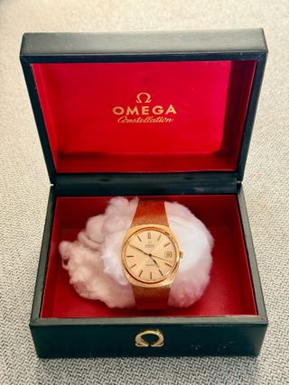 Omega Genève Automático 18k 1970s