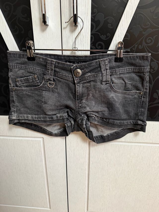 Shorts vaqueros grises