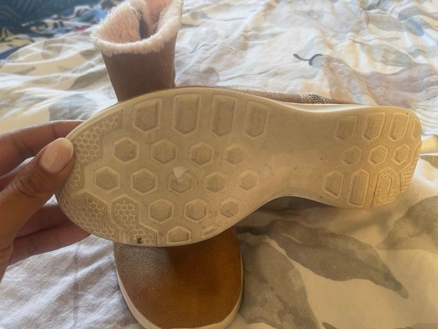 Botines borreguito Pepe Jeans marrones y rosas