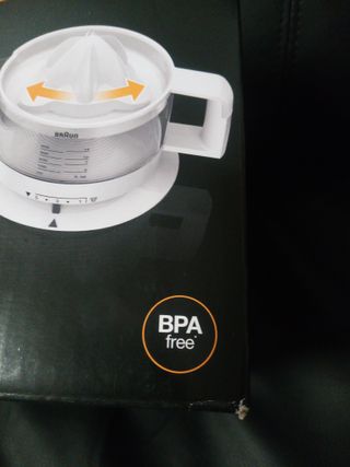 Exprimidor Braun CitrusQuick 1 350 ml 20W sin BPA