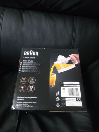 Exprimidor Braun CitrusQuick 1 350 ml 20W sin BPA
