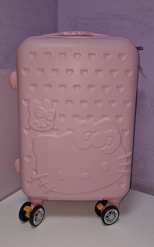 Maleta de mano Hello Kitty rosa
