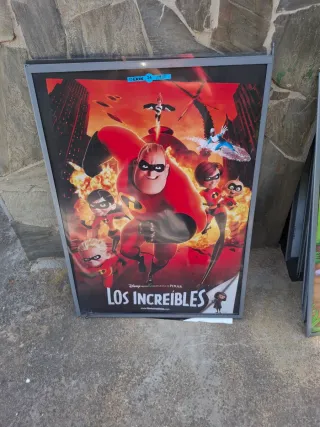Póster Los Increíbles Disney Pixar