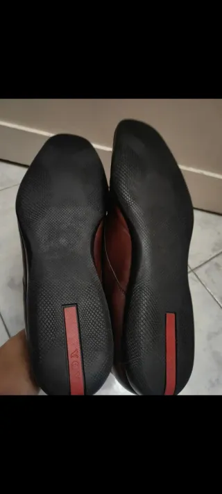 Mocassini Prada Marrone 43.5(9,5)