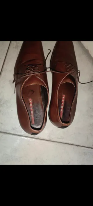 Mocassini Prada Marrone 43.5(9,5)