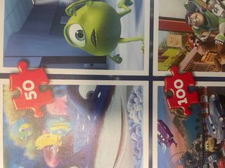 Pack 4 Puzzles Disney