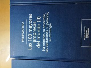 Colección libros Empresas y empresarios