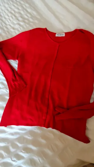 Conjunto de 5 jerseis y fular. Todo