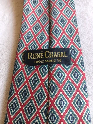 Corbata de caballero con rombos