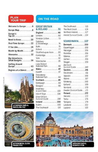 Europe on a Shoestring - LONELY PLANET