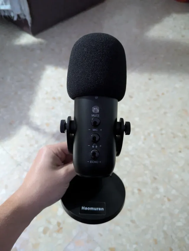 Microfono per PC/Android/iOS Haomuren K66-C