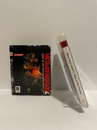 Metal Gear Solid 4 PS3 Guns of the Patriots+Funda