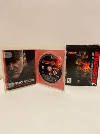 Metal Gear Solid 4 PS3 Guns of the Patriots+Funda