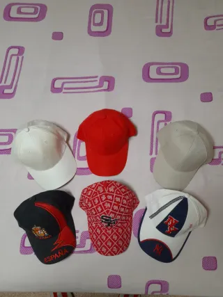 Lote de 6 Gorras
