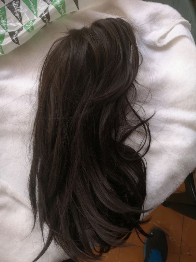 Peluca Oncológica Cabello Natural + Set Mechas