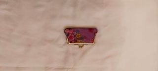 Portamonete stile giapponese floreale