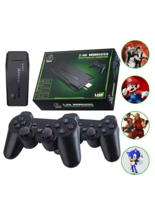 Consola M8 Lite 4K Retro 2 Mandos Inalambricos