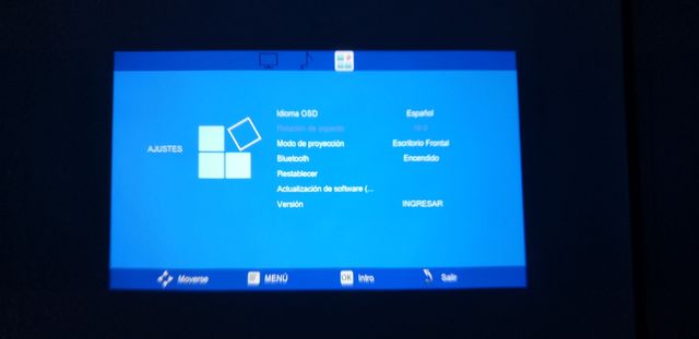 Proyector LED Home Theater Video