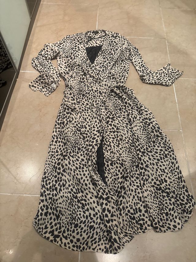 Vestido Massimo Dutti estampado