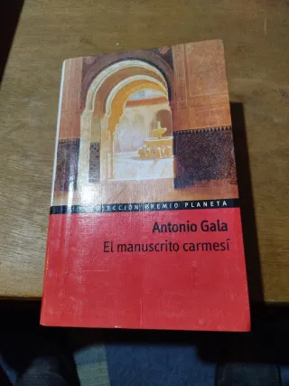 El manuscrito carmesí. Premio Planeta 1990.