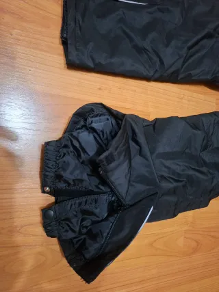 Pantalón de esquí infantil negro