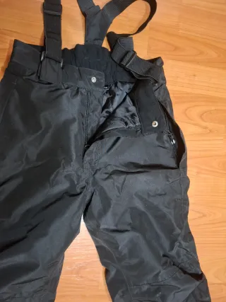 Pantalón de esquí infantil negro