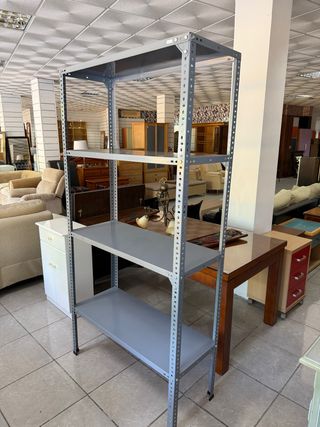 Estantería Metálica Gris 5 Niveles