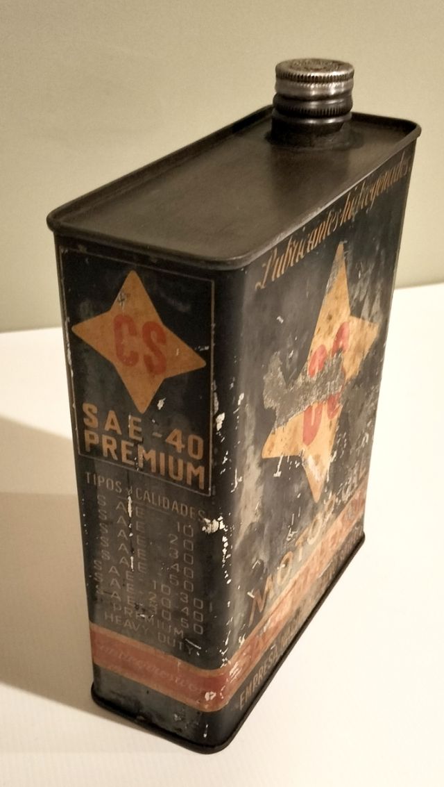 Lata antigua CS Motor Oil