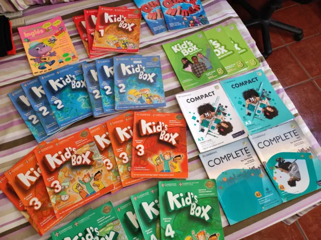 Libros para aprender inglés.