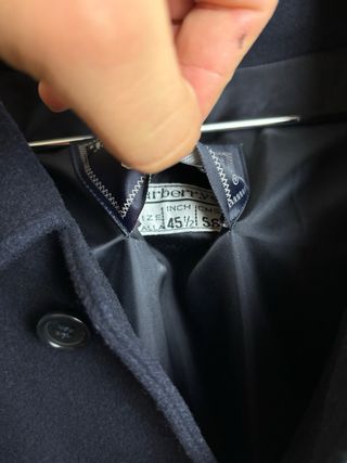 Gabardina Burberry Negra