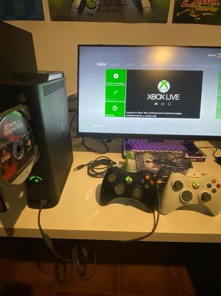 Pack Xbox 360 Fat ( 2009 ) + Juegos