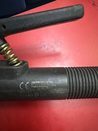 Pinza de electrodo para soldar