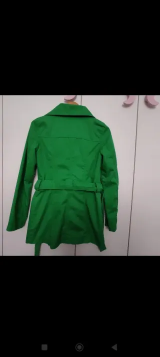 Gabardina verde Only mujer
