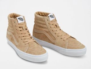 Vans Sk8-Hi Beige Suede Zapatillas