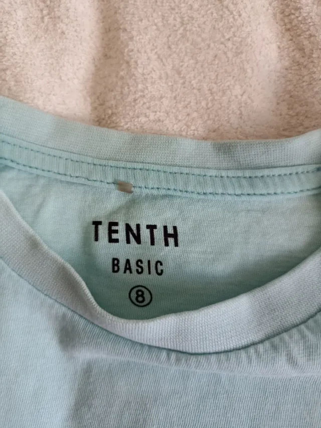 Camiseta corta azul TENTH