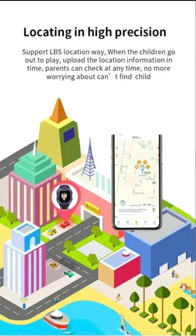 Reloj Inteligente Q19 GPS