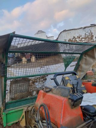 Cosechadora de almendra