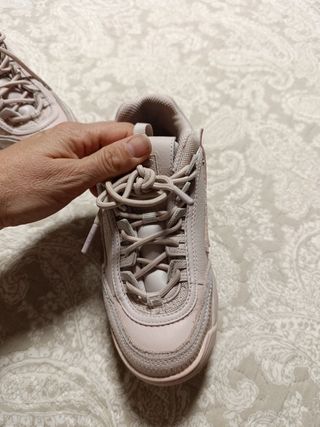 Bambas Fila Rosa Talla 35.5